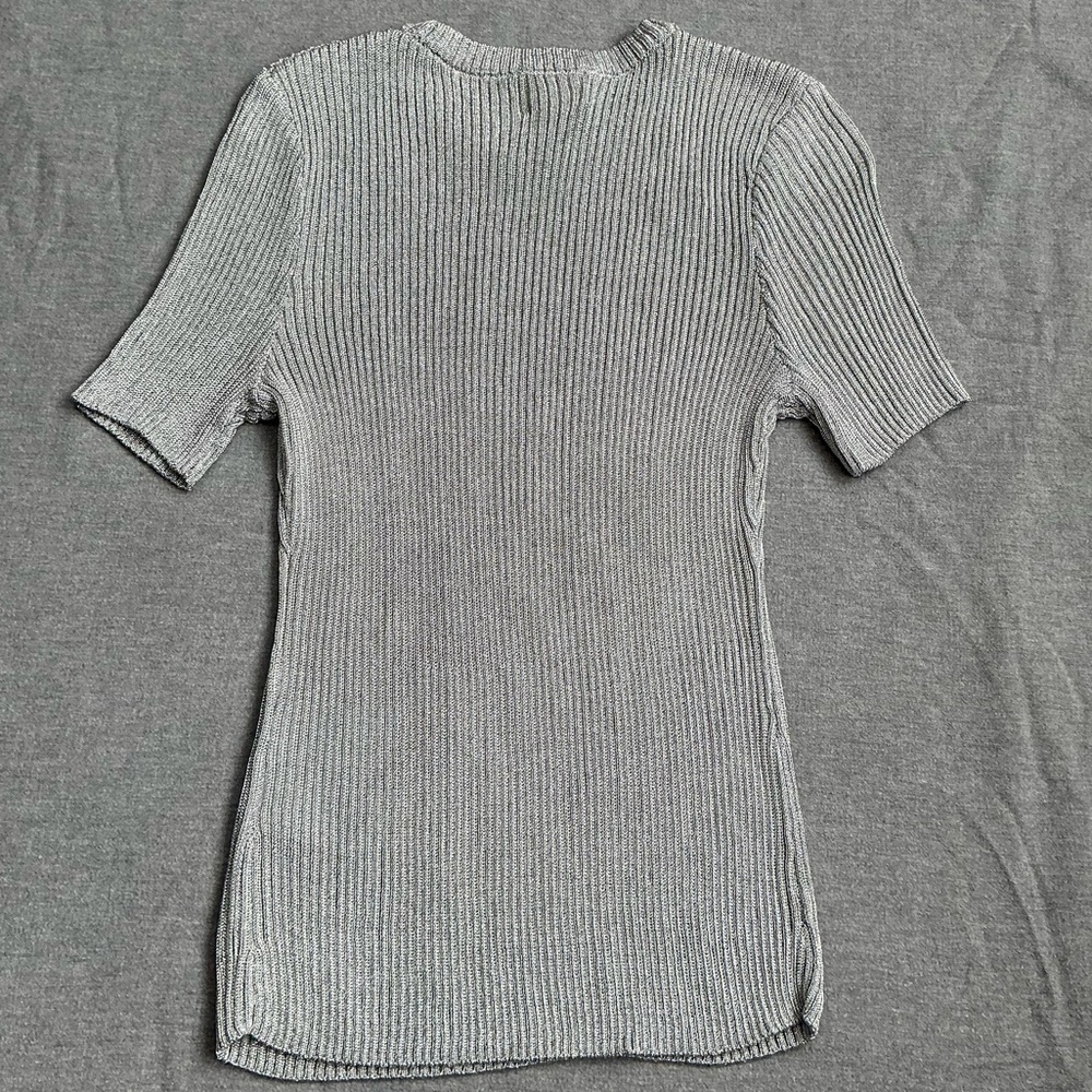H&M Metallic Rib Knit Top - Picture 13 of 13